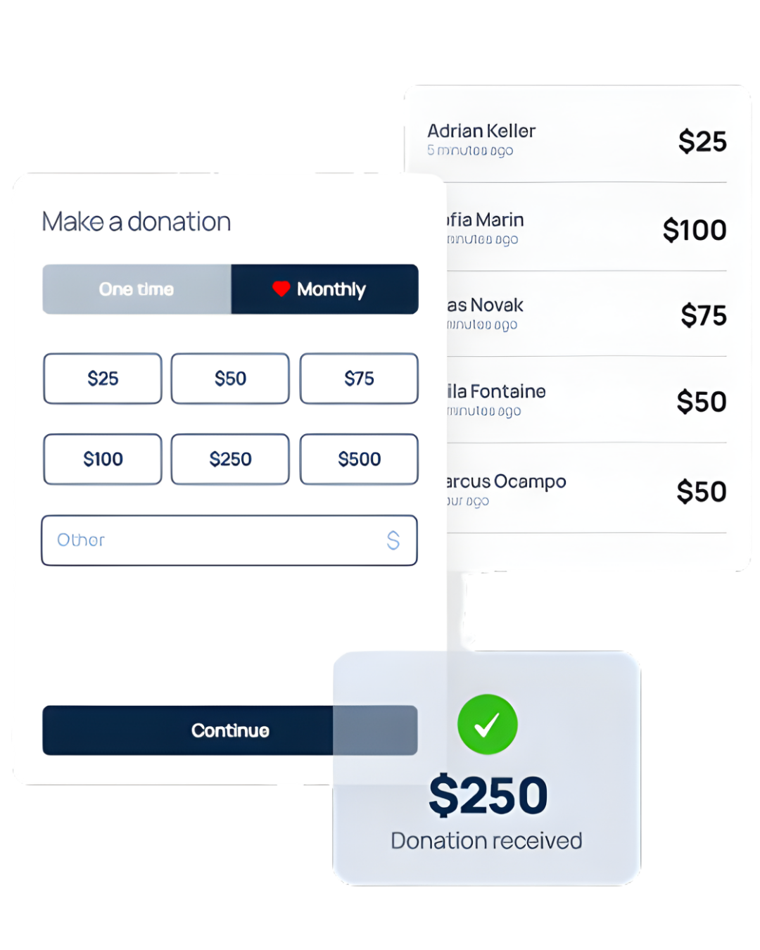 Happy nonprofit volunteer